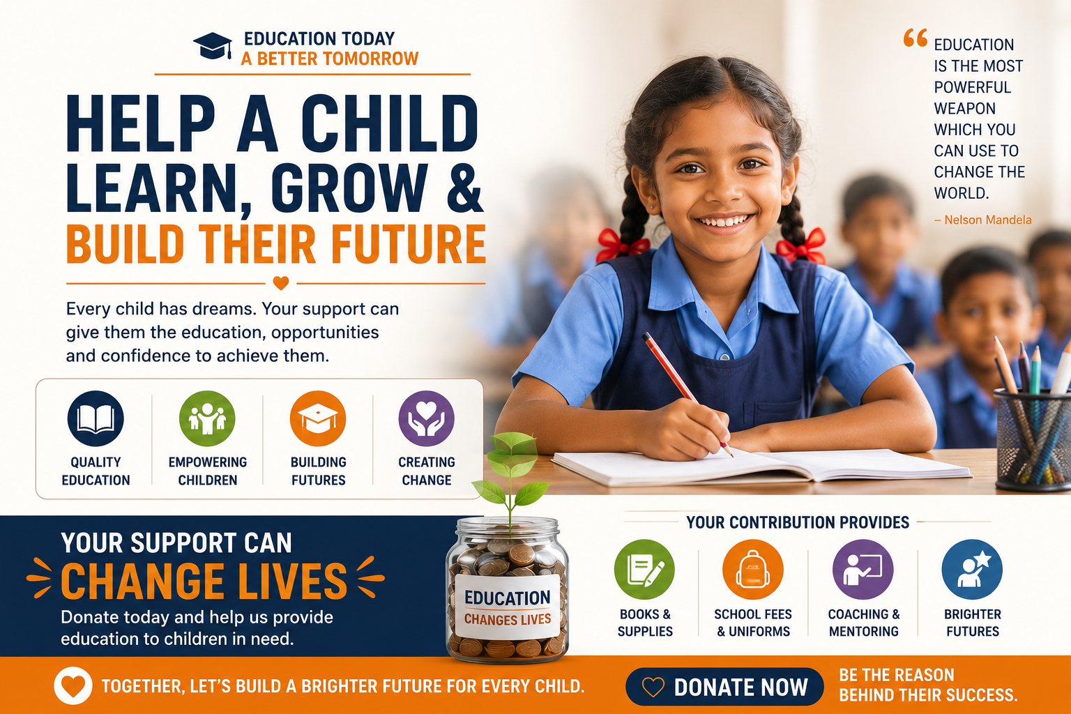 Education for 100 Underprivileged Children